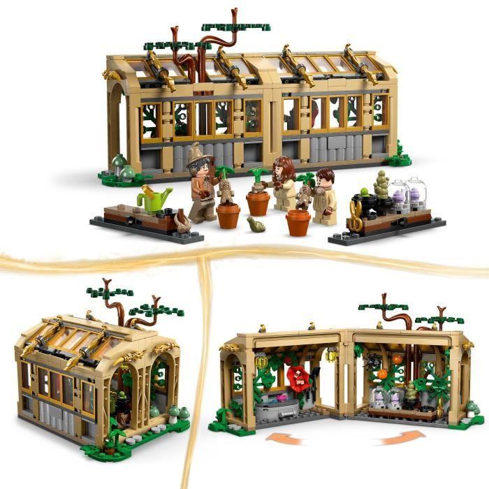 LEGO Harry Potter 76445 Le Château De Poudlard : Le Cours De Botanique - Jouet Dès 8 Ans