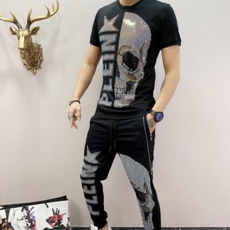 

Брендовые мужские комплекты одежды Спортивный костюм из 2 предметов Летний дизайн