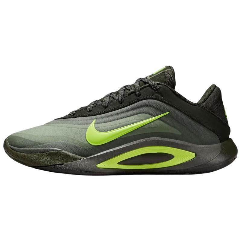 Nike Womens A'One 'Sequoia' (women's Sizes) Sequoia / Volt / Cargo Khaki / Iron Green Basketball Shoes FZ8605 301