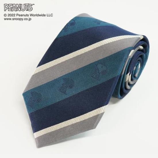 Tie Snoopy Necktie Blue SNOOPY Brand Necktie Present [Peanuts]