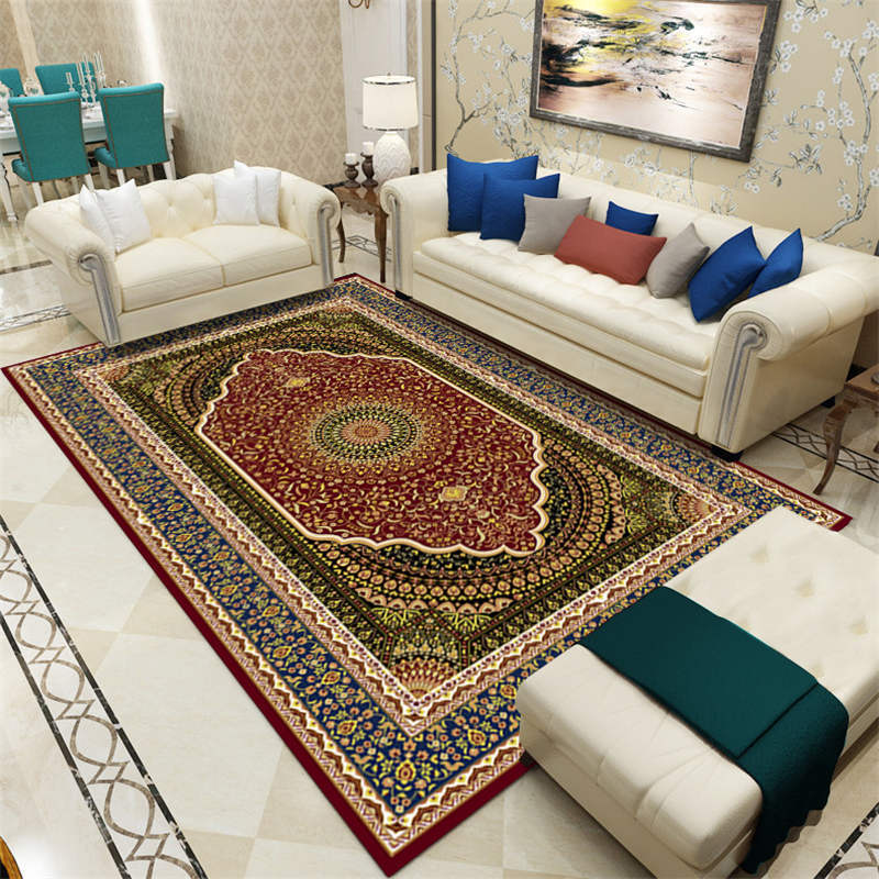 Koberec do obývacího pokoje Ložnicové předložky Kobercová podložka Moderní styl Konferenční stolek Podlahový polštář Koberec pod pohovku