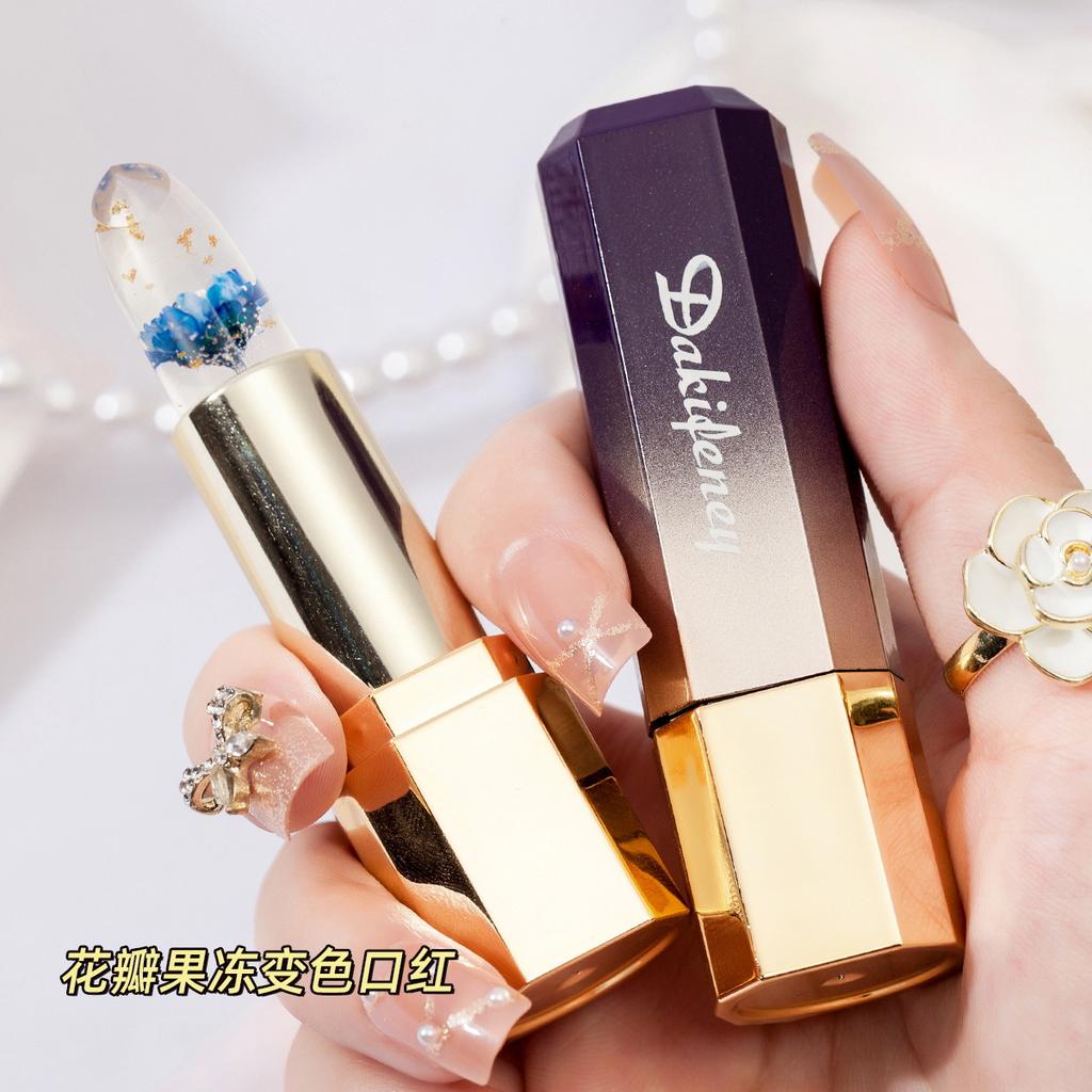 Petal Color Changing Lipstick for Women Daily Lip Makeup and Routine