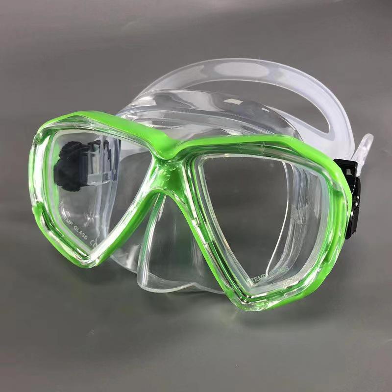 Youth Diving Mask with HD Light Transmitting Liquid Silicone Goggles