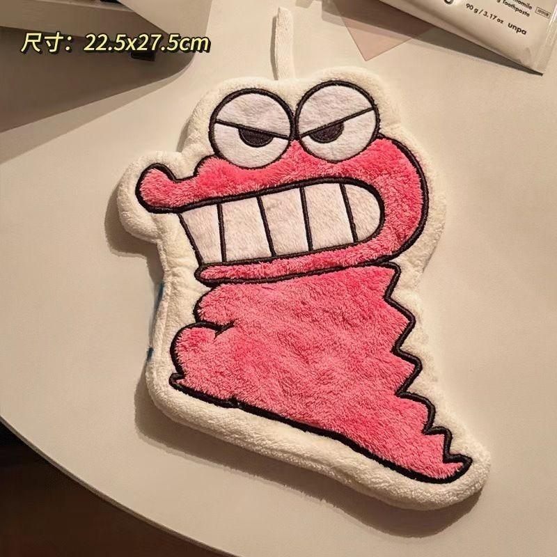 Neues Crayon Shin-Chan Anime Cartoon Handtuch Niedlich zum Aufhängen Super Saugfähig Verdicktes Handtuch für Badezimmer und Küche