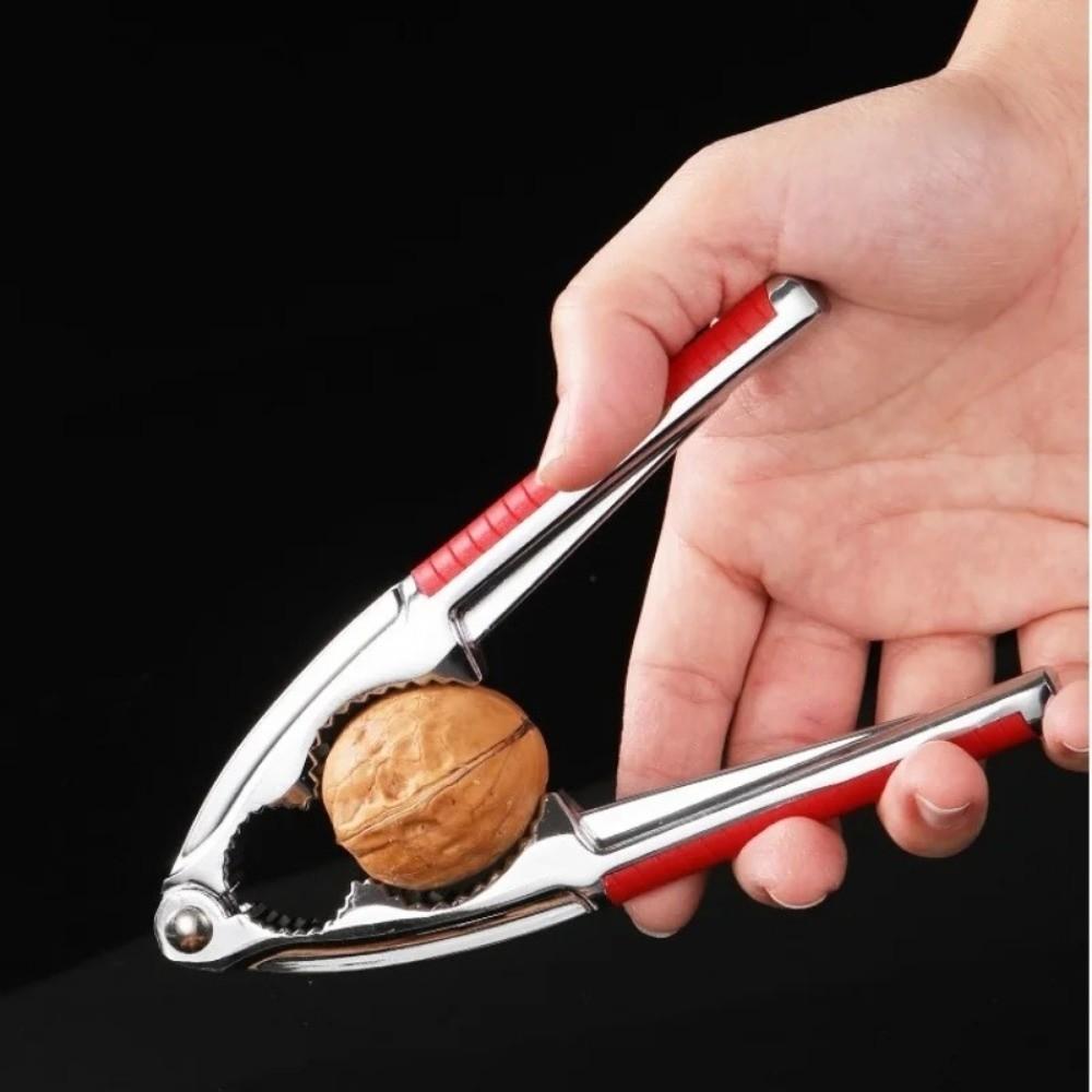 Multifunktions-Nussknacker Edelstahl Nussknacker Schalenöffner Werkzeug Walnussknacker Haushaltsgebrauch