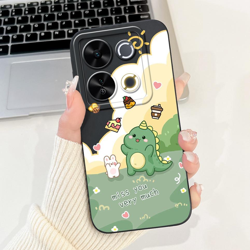 Luxury Fashion Coque For Itel P65 P671L Etui Moon Night Gothic Painting Phone Cases For ItelP65 P 65 Coques Soft Silicone Covers