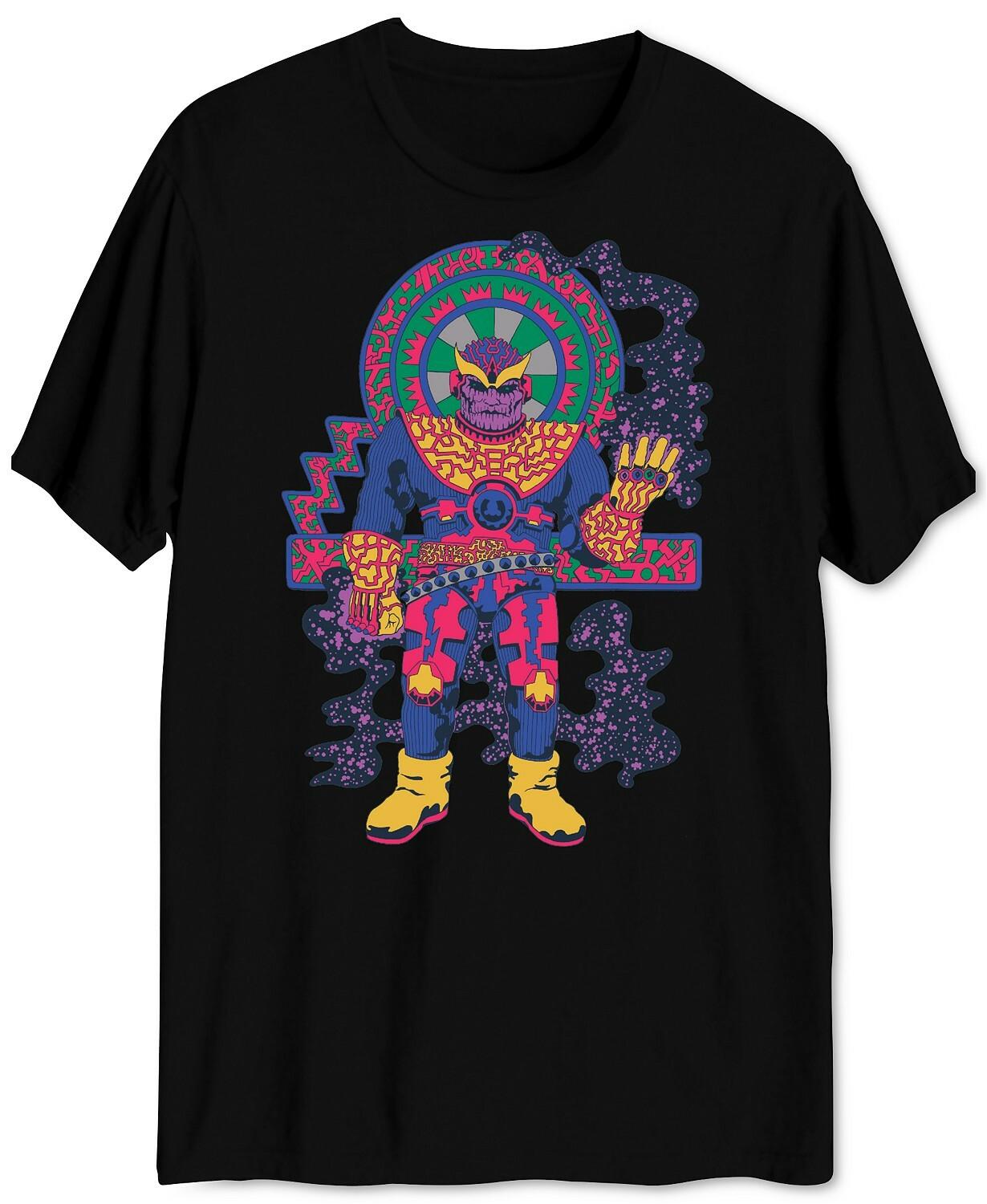 Hybrid x Marvel Thanos Men s Graphic T-Shirt Size Small S