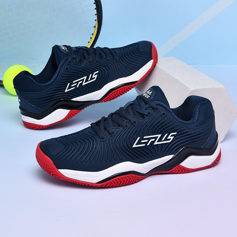 Men's Breathable Non-slip Cushioning Badminton Shoes Professional Tennis Shoes Indoor and Outdoor Competition Training Volleyball Shoes
