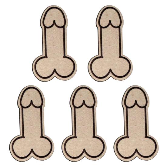 

Yousheng 5Pcs Дерев яна нитка для пеніса Bobbin Dick Floss Organiser Вишивка Швейні ремесла Тримач котушки для ниток Подарунок для любителів шиття 5pcs