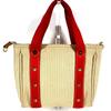 Louis Vuitton M40038  Antigua Cabas PM Bag Tote Bag Hand Bag Canvas Beige/Red