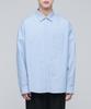 Oversized Poplin Shirt [Sky Blue]
