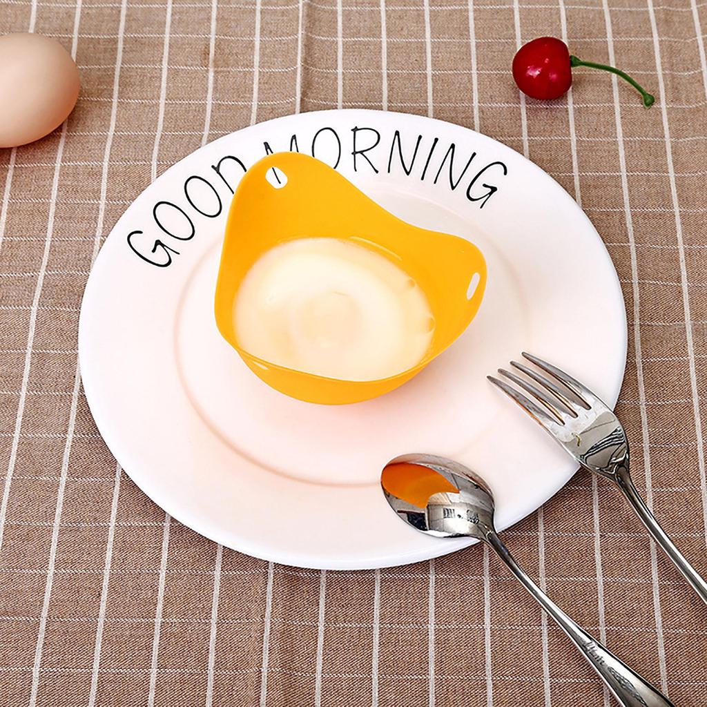 1/4pcs Silicone Egg Poacher Cups Egg Boiler Mold Cup for Microwave Air Fryer Stovetop Eggs Cooking