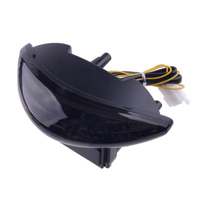Tail Turn Light Rear Brake Signal Lamp 12V Black ABS Plastic Fit for Suzuki GSX1300R Hayab Katana GSX-F 2003 2004 2005 2006