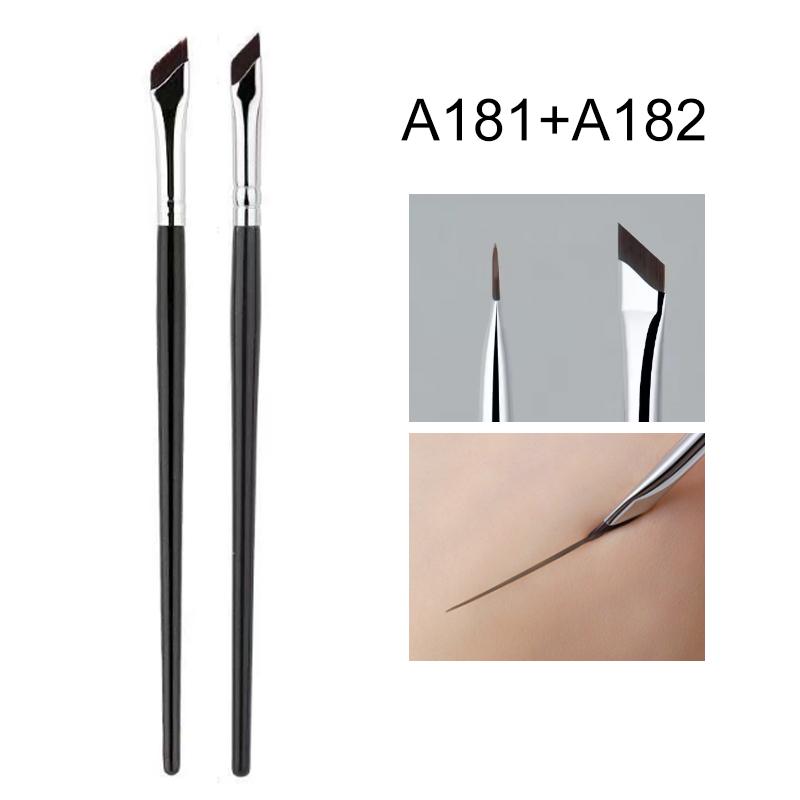 2026 new The Upgrade Blade Eyeliner Brush Ultra Thin Fine Angle Flat Eyebrow Brush Under The Eyes Place Precise Detail Brush