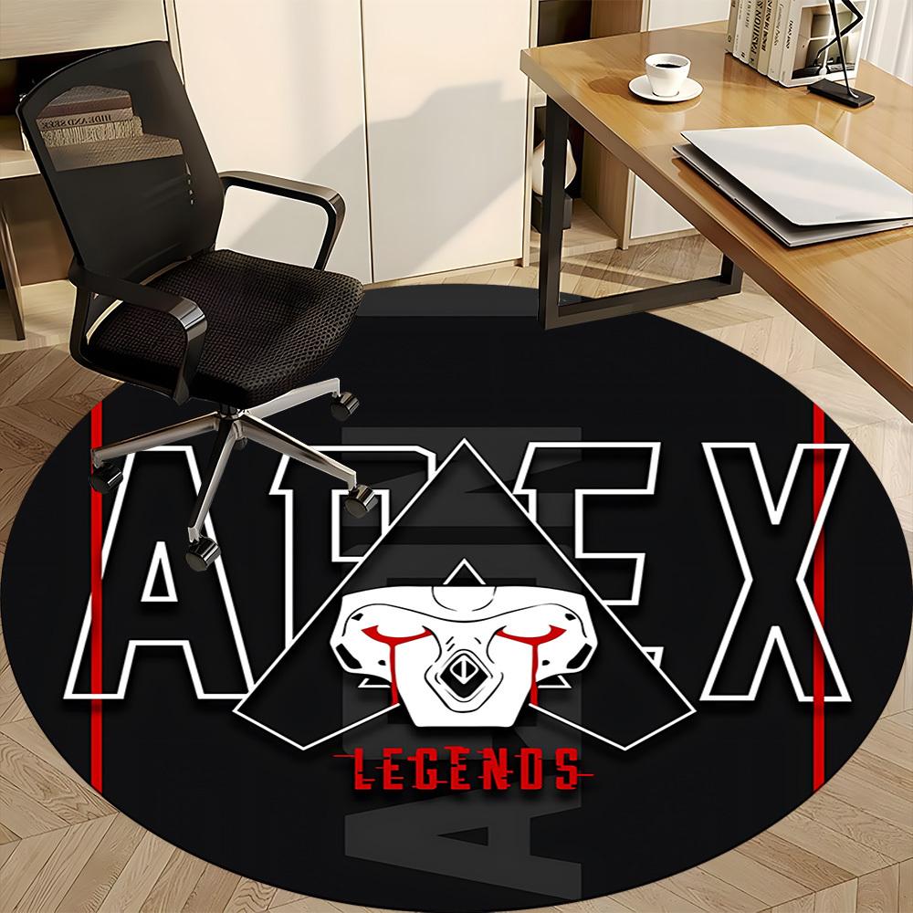 1pc Apex Legends Mask Chair Carpet for Office, Non-slip, Soft and Durable Office Rug, Perfect for Office yy251225078