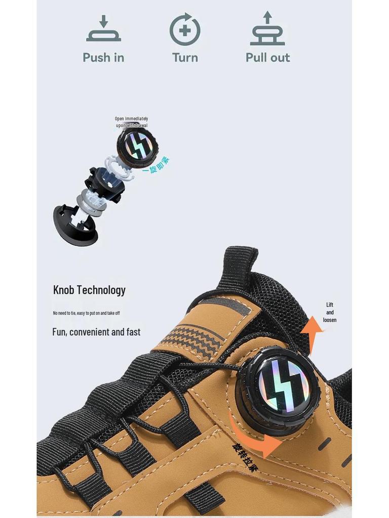 Męskie 2025 Wiosenne Wodoodporne Wsuwane Sportowe Casualowe Buty Niskie