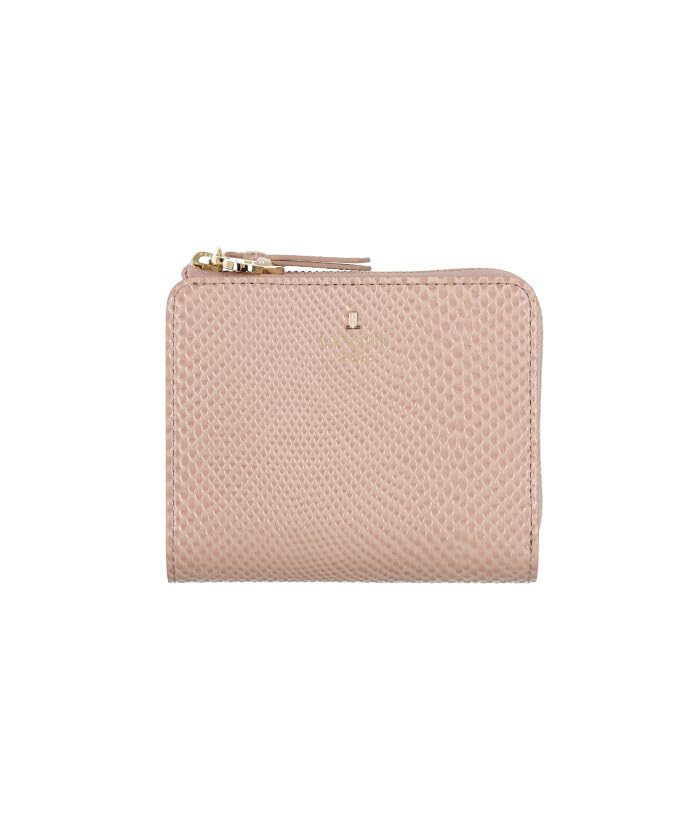 

ru Кошелек L Zipper Wallet Magenta 481686 Light Beige [LANVIN Bleu] Bi-fold [Новая модель] Женский