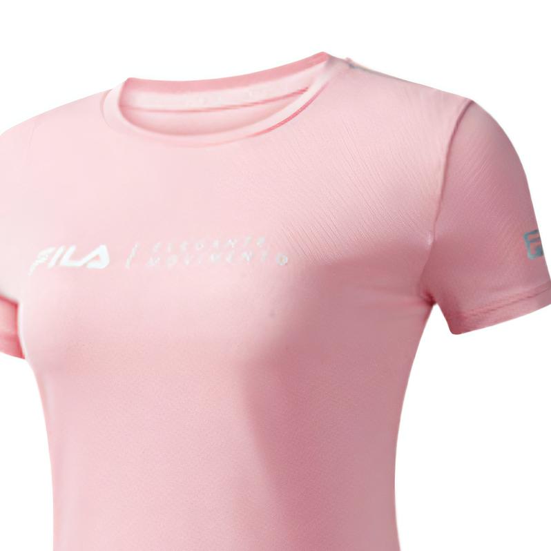 FILA Running Athletics Series Trendy Comfortable Stylish Short Sleeve Regular T-Shirt Women tops A11W032101F-LP