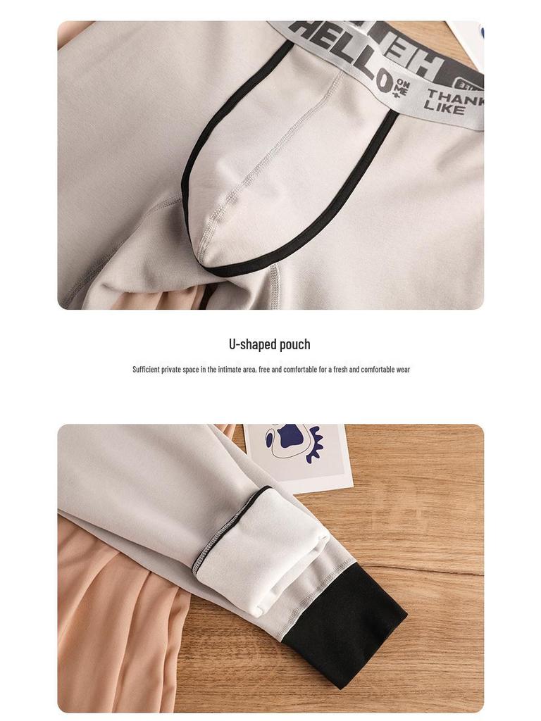 2025 Herren Trendige Fleecegefütterte Warme Baumwollhosen: Elastisch, Verdickt und Kältefest für Herbst und Winter