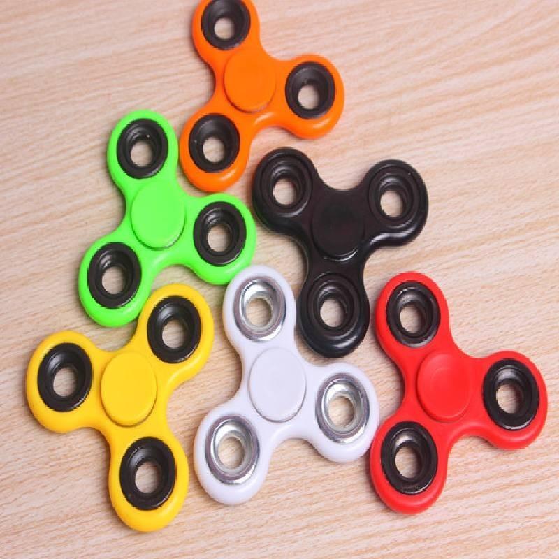 Colorful Metal Fidget Spinner Stress Relief Triangular Gyro Adult Edc Finger Spinner