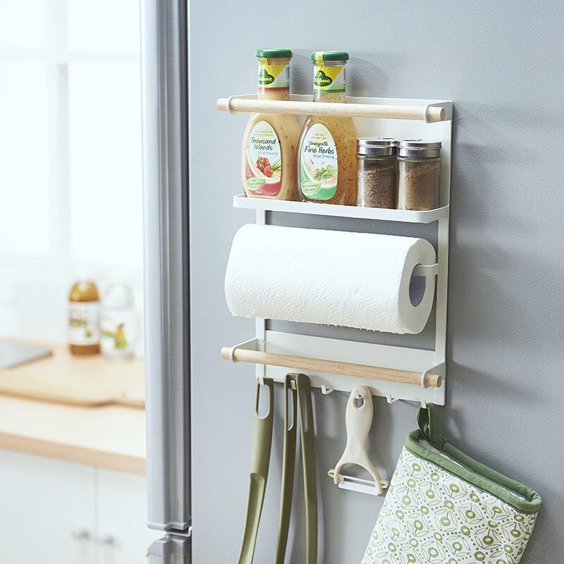 Kitchen Fridge Magnetic Storage Rack