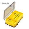 Double Sided Compartments Fishing Tackle Boxes Fishing Lure Box Fishing Bait Tackle Storage Case For Jewelry Beads Earring Hook