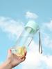 800ml High Appearance Dual Lid Plastic Cup Large Capacity Student Fitness Sports Water Bottle Portable Plastic Water