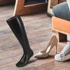 Black Plastic Foot Sock Display Mannequin Left Foot Retail Jewelry Anklet Bracelet Stand Showcase for Shoes Socks