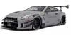 SOLIDO Scale Nissan Liberty Walk Body Kit Type with Kato Finished S1805821 1/18 GT-R (R35) 2.0 (Gray) Figure, Product,