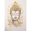Zen Yoga Meditation Spiritual Vintage Wall Art Poster Print Canvas Painting for Room Home Decor Tree of Life Buddha Lotus Flower