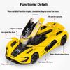 1/32 Metal Die Cast Dodge SRT Tomahawk Track Edition Car Model Simulation Sound Light Children's Toy Ornaments Halloween Gift
