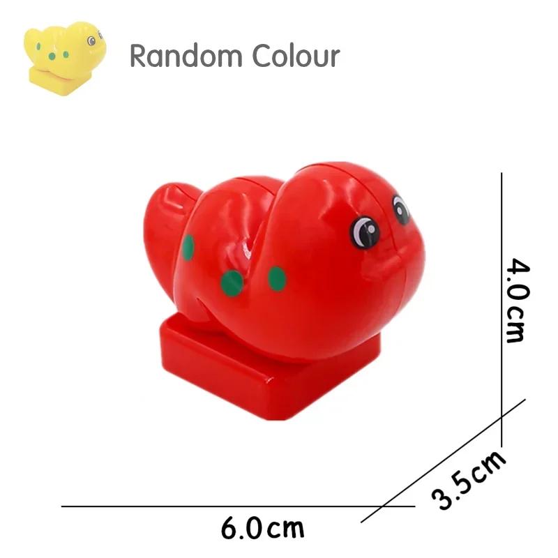 Big Size Building Blocks Animal Accessories Figures Farm Poultry Livestock Cat Rabbit Compatible Bricks Toys Children Kids Gifts