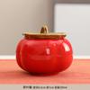 All The Best Wedding Spring Festival Souvenir Gift Sealing Creative Tea Can Persimmon Ruyi Ceramic Persimmon Happy Candy