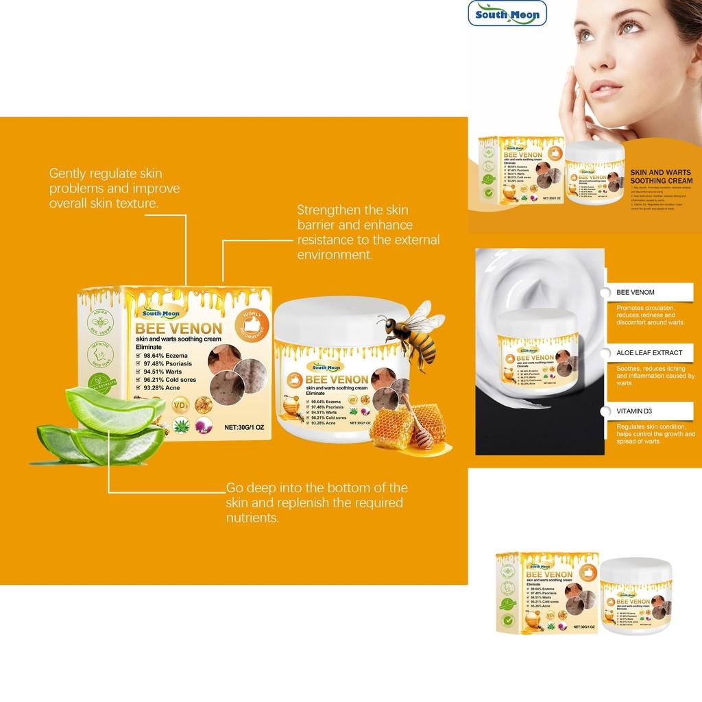 Gentle Skin-smoothing Honey Bee Venom Cream Moisturizing Daily Massage