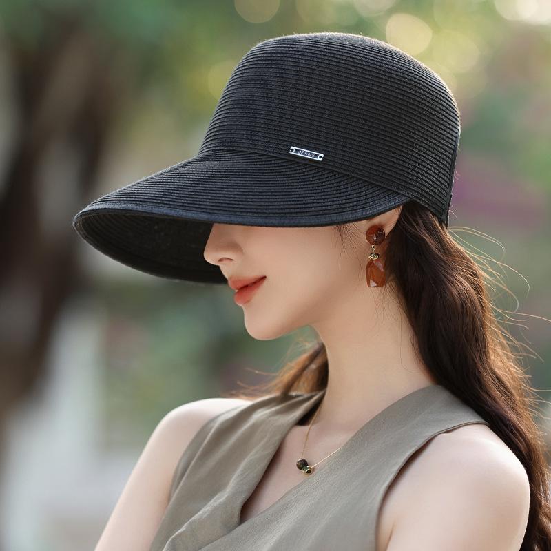 Summer new hat women's beach travel vacation raffia straw hat straw sun hat sun hat