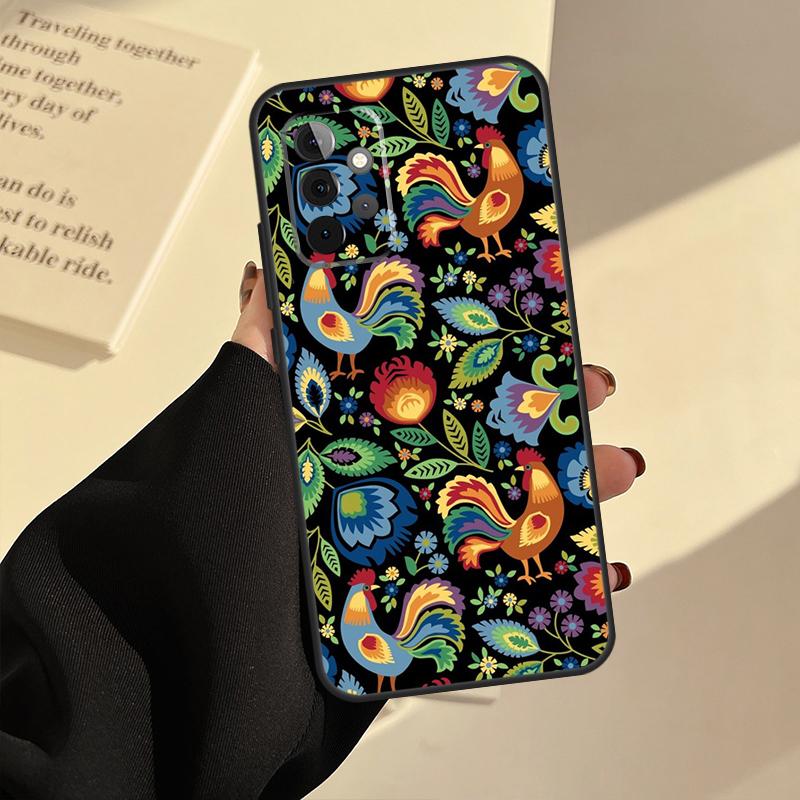 Chicken Hen Rooster Case For Samsung Galaxy A54 A34 A14 A53 A13 A33 A73 A50 A12 A22 A32 A52 A72 A51 A71 Coque