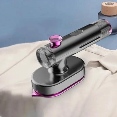 Rotatable Foldable Steam Iron, Portable Handheld Electric Iron, Home Travel Wet and Dry Mini Garment Ironing Machine