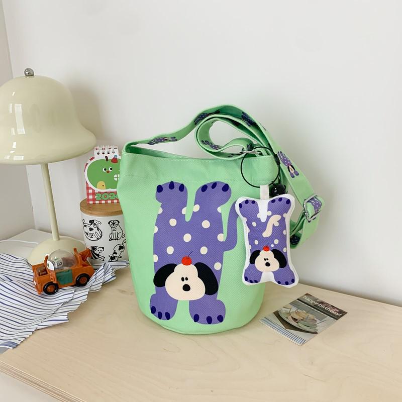 

Children s Cute Cartoon Crossbody Bucket Bag - Autumn/Winter 2025 High-End Niche Style for Girls