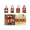 Christmas Doll Gift Bag, Treat Party Decoration, Tote Bag for Christmas, Birthday,