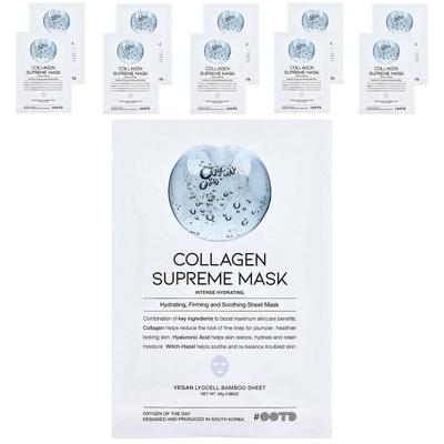 Kolagenová pleťová maska Supreme, 10 kusů, 25g (0,88 oz) Každý