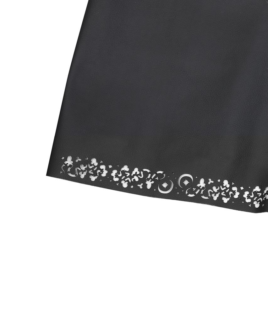 Ogi Faux Leather Shorts