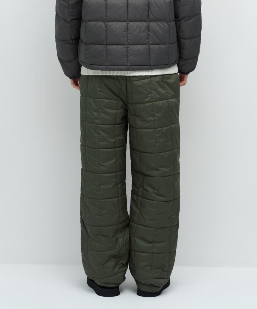 MUSINSA STANDARD Square Quilted Regular Fit Padded Pants [Khaki]
