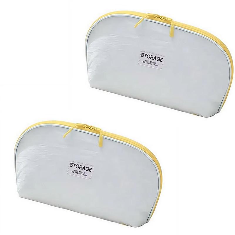 3 in 1 Travel Organizer Bag Portable Travel Underwear Storage Organizer Cosmetic Makeup Case Toiletry Bag for Women Home Storage Business Trip Gift