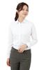 Aoyama Clothing Women's Blouse, Long Sleeve, White Dobby, Regular Collar, NONIRON MAX 840_NMS111-10_9_551