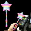 1Pcs Credit Card Holder Daily Creative 3D Printed Fashion Telescopic Wand Tap To Pay Portable Cute Star Magic Wand Holder