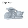 Resin Dog Angel Pet Memorial Gifts Grave Marker Tribute Statue Cat Dog Memorial Statue Modern Home Goods Miniature Deck Decor