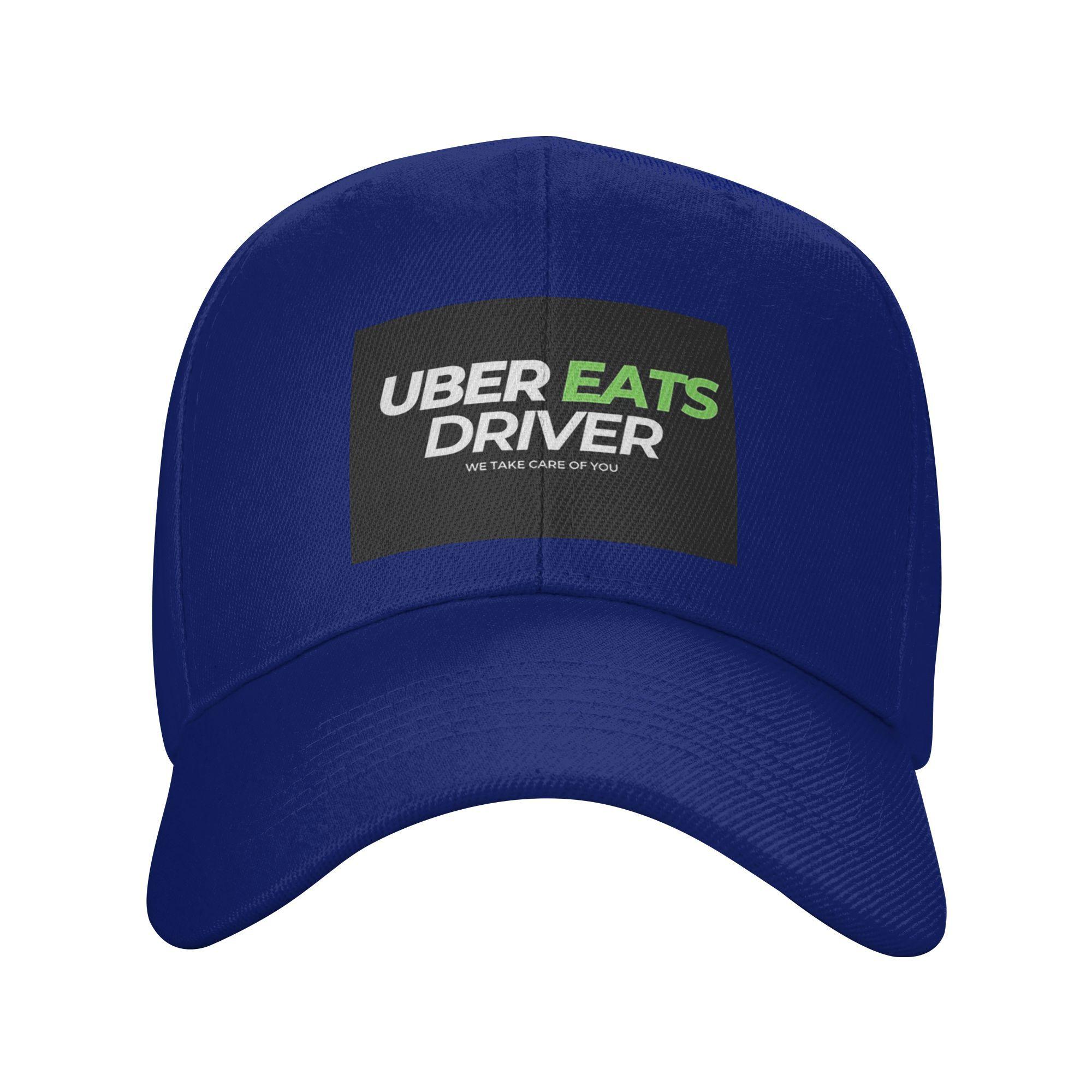 

Унісекс бейсболки з логотипом водія Uber Eats, кепки для водіїв доставки їжі, вуличні літні спортивні бейсболки, кепки в стилі хіп-хоп, кепки-кепки One Size