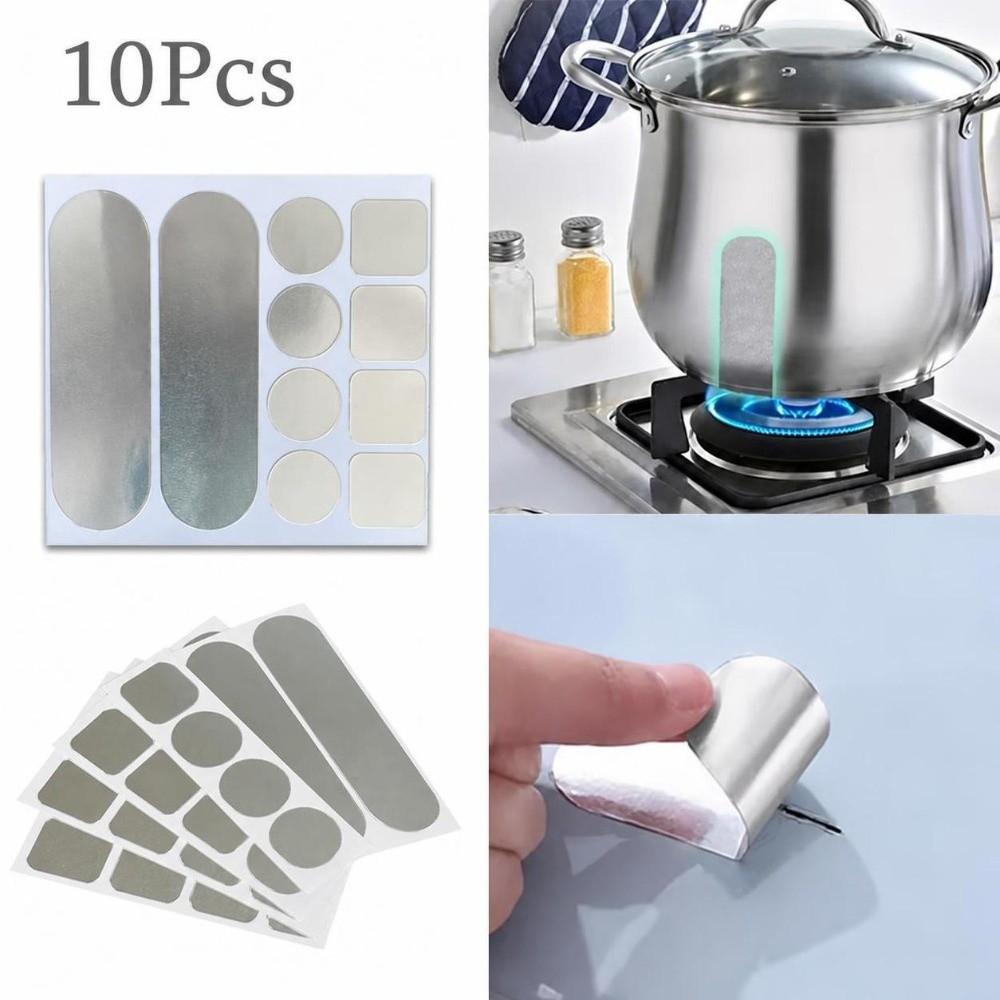 10Pcs Aluminum Foil Cookware Repair Tape for Pots Pans Kettles Metal Pipes and Ceramic Containers