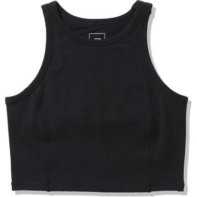 North Nature Active Bra Top Sweat Absorbent Quick Drying Antibacterial Odor Resistant UV Care Mixed Color Charcoal L [The Face] Women's