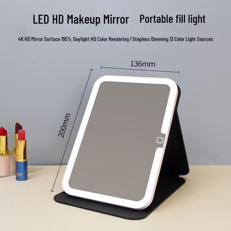 

Oenyled Портативное складное светодиодное зеркало для макияжа